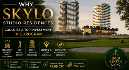 Central Park Skylo golf facing luxury residences in Gurgaon