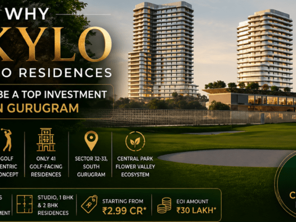 Central Park Skylo golf facing luxury residences in Gurgaon