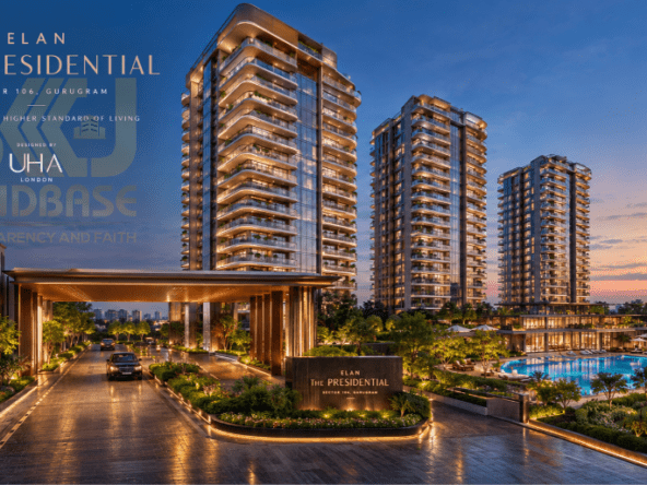 Elan The Presidential luxury residences in Sector 106 Gurgaon on Dwarka Expressway