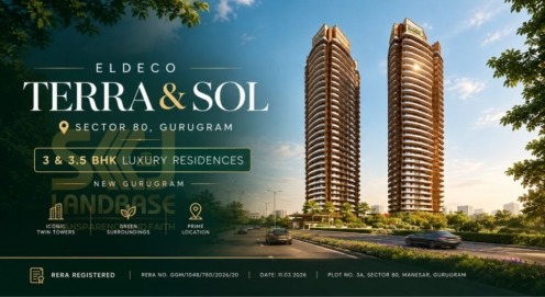 Eldeco Terra & Sol Gurgaon luxury apartments in Sector 80