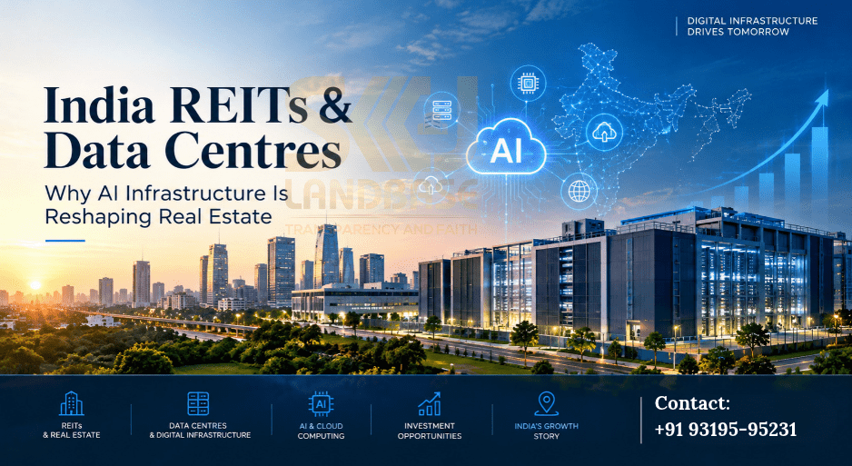 India REITs and data centres AI infrastructure real estate