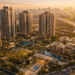 Gurugram luxury housing market featuring premium residential high-rise apartments and luxury real estate developments in Gurgaon.
