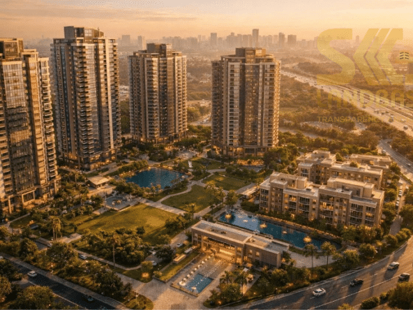 Gurugram luxury housing market featuring premium residential high-rise apartments and luxury real estate developments in Gurgaon.