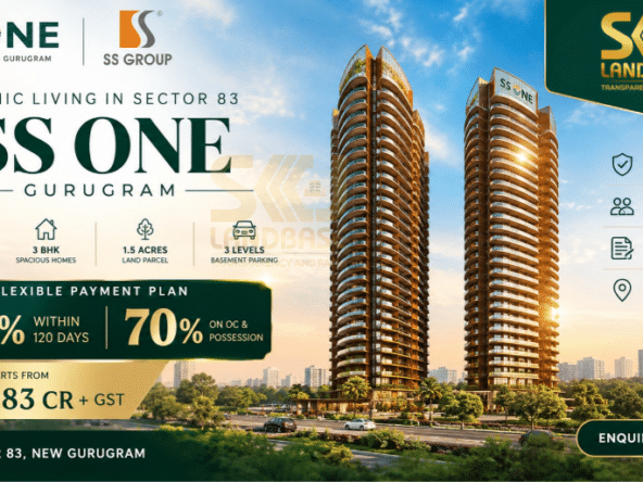 SS ONE by SS Group 42-storey luxury residential tower in Sector 83 Gurgaon